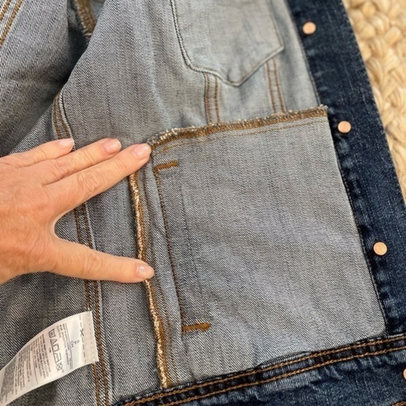 {Old Navy} Classic Blue Jean Jacket Size Small Petite - Picture 15 of 15